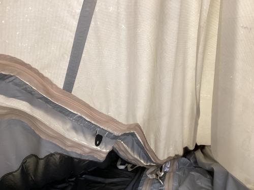 THE FREE SPIRITS (ザ・フリースピリッツ) ツールームテント シーム・生地劣化大有 YOTO PLUS 約660×325×200cm 3～4人用 程度B 程度B スカートなし