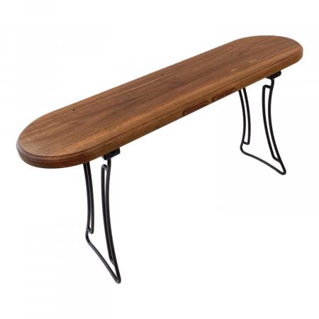 【品薄】SOLIDWOODSHELF テーブル（ウッドバー付き） 5501004328800410_02_3776w.jpeg
