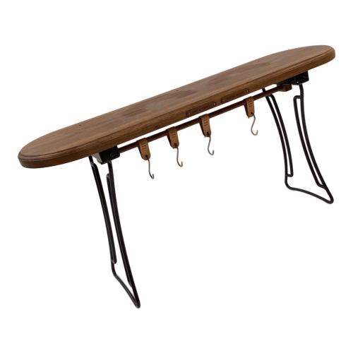 WHAT WE WANT (ワットウィーウォント) アウトドアテーブル SOLIDWOODSHELF