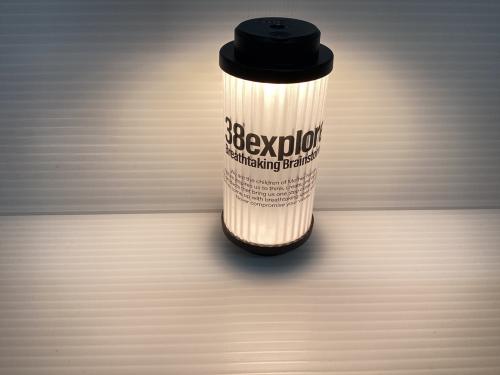38explore (サーティーエイト・エクスプロー) LEDランタン ステッカーカスタム 38灯(ミヤビ)