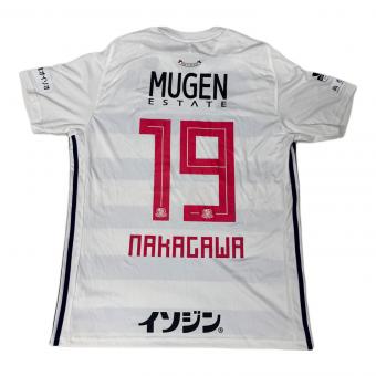 横浜F・マリノス (ヨコハマエフマリノス) サッカーユニフォーム メンズ SIZE 3XO ホワイト 仲川輝人【19】 2018アウェイ