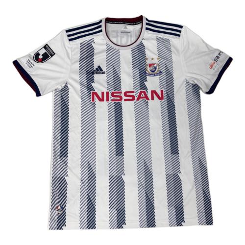 横浜F・マリノス (ヨコハマエフマリノス) サッカーユニフォーム メンズ SIZE 4XO ホワイト 仲川輝人【23】 2019年アウェイ