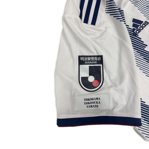 横浜F・マリノス (ヨコハマエフマリノス) サッカーユニフォーム メンズ SIZE 4XO ホワイト 仲川輝人【23】 2019年アウェイ