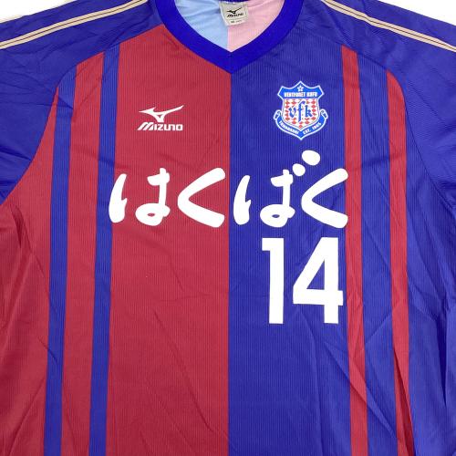 ヴァンフォーレ甲府 (ヴァンフォーレ) サッカーユニフォーム SIZE XO(3L相当) ハーフナーマイク【14】 2012年ホーム