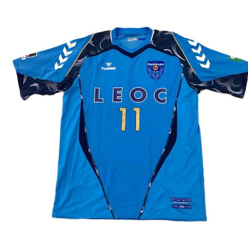 横浜FC (ヨコハマエフシー) サッカーユニフォーム メンズ SIZE XO スカイブルー 三浦知良【11】 2011年ホーム