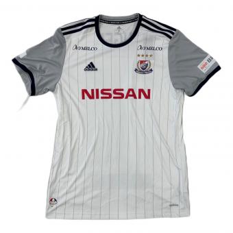 横浜F・マリノス (ヨコハマエフマリノス) サッカーユニフォーム メンズ SIZE 3XO ホワイト 2020年アウェイ 優勝ワッペン付