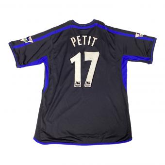 チェルシー サッカーユニフォーム メンズ SIZE 2XO相当 ネイビー エマニュエル・プティ【17】