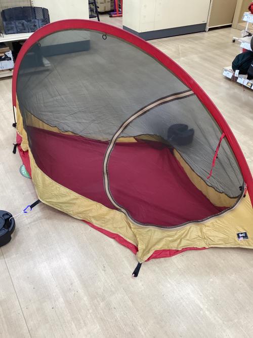 MOSS (モス) ソロテント 状態年数考慮、MOSS臭有 シアトル製 ヘリックス 1人用 程度C 程度C スカートなし