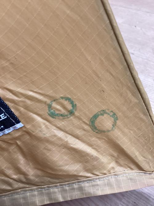 MOSS (モス) ソロテント 状態年数考慮、MOSS臭有 シアトル製 ヘリックス 1人用 程度C 程度C スカートなし