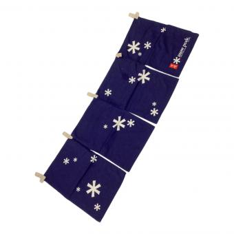 Snow peak (スノーピーク) アウトドア雑貨 FES-040 雪峰祭2014春限定 野簾 snow crystal