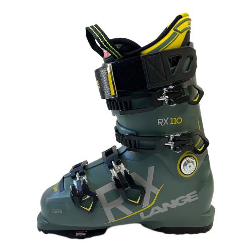 LANGE (ラング) RX110 スキーブーツ GRIP WALK 22-23年 SIZE 25.5cm グリーン
