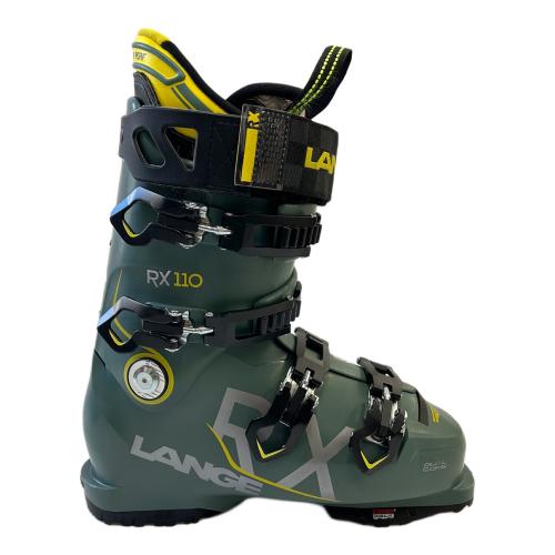 LANGE (ラング) RX110 スキーブーツ GRIP WALK 22-23年 SIZE 25.5cm グリーン