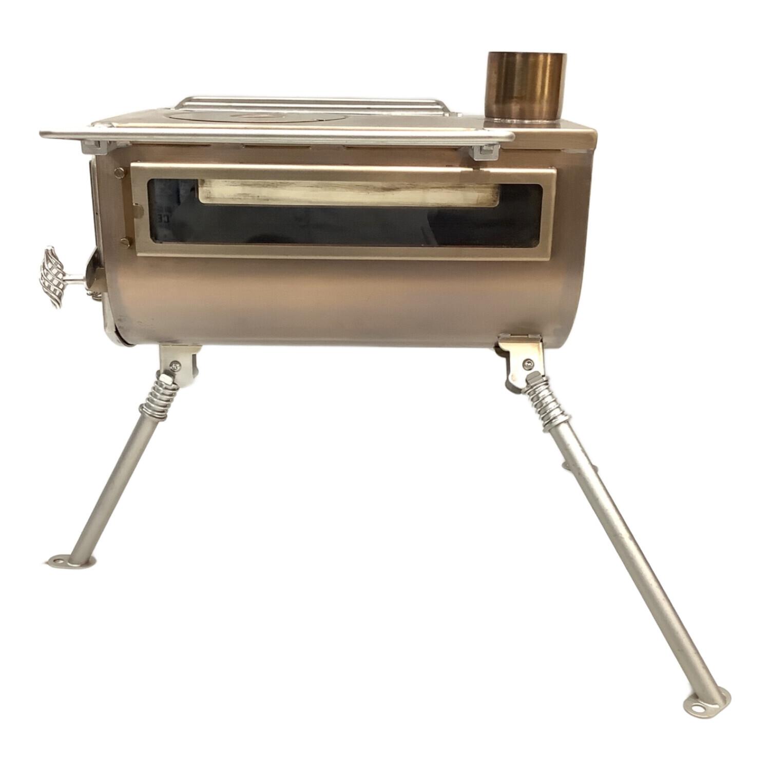 新品 tent-Mark x WINNERWELL 薪ストーブ サイドヴュー M ウッドストーブサイドヴューMサイズ ケース付き2点セット｜tent