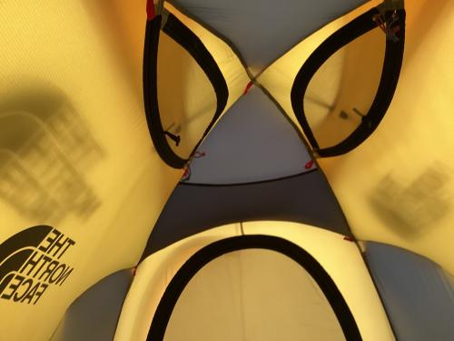 THE NORTH FACE (ザ ノース フェイス) ドームテント NV21902 マウンテン25 218×137cm 1～2人用 程度A 程度A スカートなし