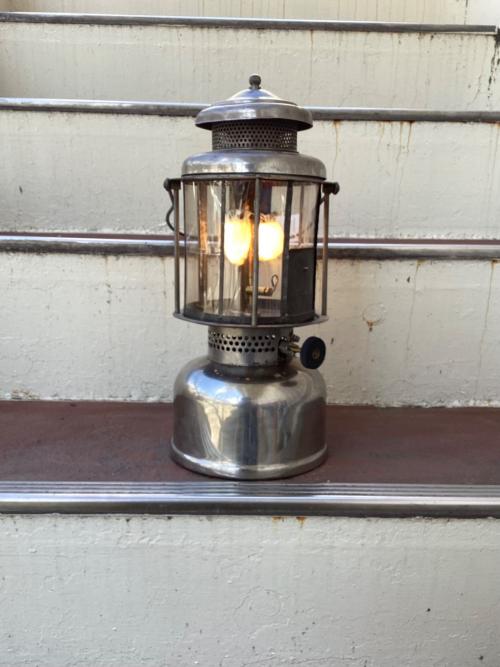 Coleman (コールマン) ガソリンランタン クイックライト マイカグローブ ハンドポンピング無 @ QL327 1917~1920年頃製造 ヴィンテージ