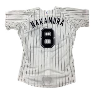 千葉ロッテマリーンズ (チバロッテマリーンズ) 中村奨吾【8】 応援グッズ 2024年モデル SIZE L ホワイト