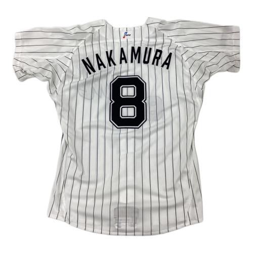 千葉ロッテマリーンズ (チバロッテマリーンズ) 中村奨吾【8】 応援グッズ 2024年モデル SIZE L ホワイト