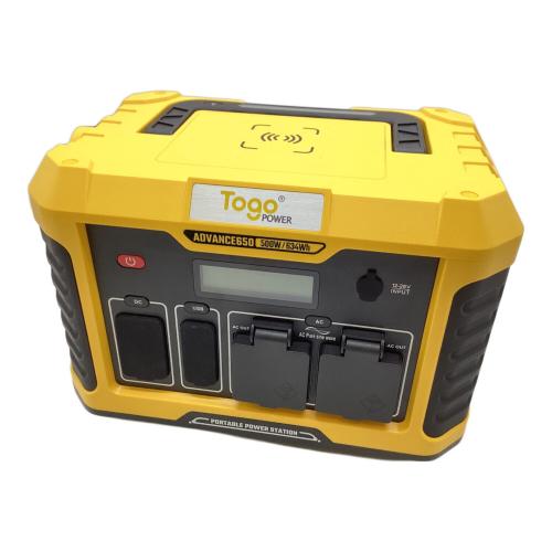 TOGO POWER (トゥーゴーパワー) アドバンス650 ポータブル電源