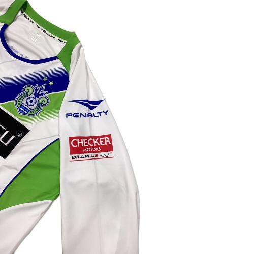 湘南ベルマーレ (ショウナンベルマーレ) サッカーユニフォーム 2014アウェイ 長袖 メンズ SIZE XL ホワイト