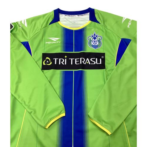 湘南ベルマーレ (ショウナンベルマーレ) サッカーユニフォーム 2014ホーム 長袖 メンズ O グリーン