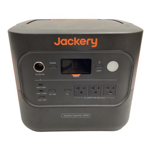 Jackery (ジャクリ) ポータブル電源 JE-2000D