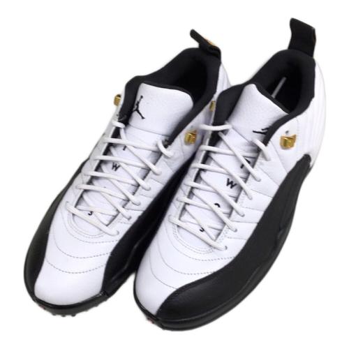 NIKE (ナイキ) ゴルフシューズ DH4120-100 メンズ SIZE 26.5cm ホワイト AIR JORDAN12 タクシー