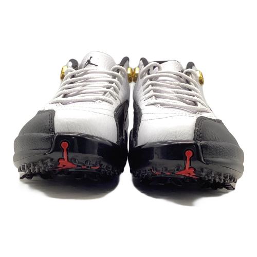 NIKE (ナイキ) ゴルフシューズ DH4120-100 メンズ SIZE 26.5cm ホワイト AIR JORDAN12 タクシー