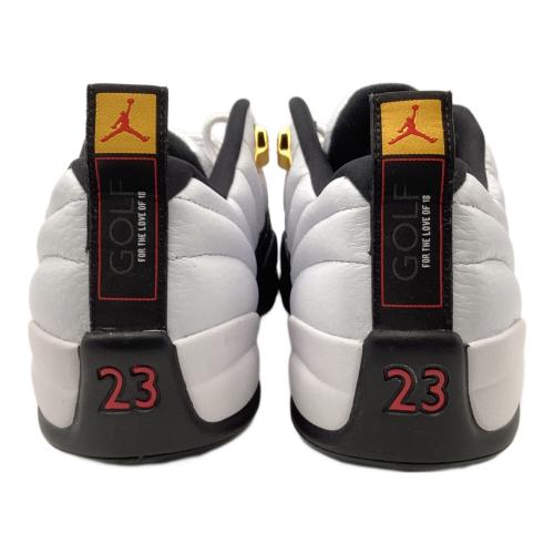 NIKE (ナイキ) ゴルフシューズ DH4120-100 メンズ SIZE 26.5cm ホワイト AIR JORDAN12 タクシー
