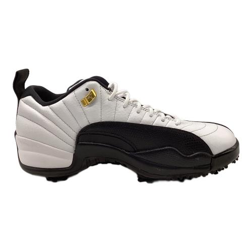 NIKE (ナイキ) ゴルフシューズ DH4120-100 メンズ SIZE 26.5cm ホワイト AIR JORDAN12 タクシー