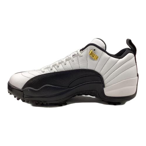 NIKE (ナイキ) ゴルフシューズ DH4120-100 メンズ SIZE 26.5cm ホワイト AIR JORDAN12 タクシー