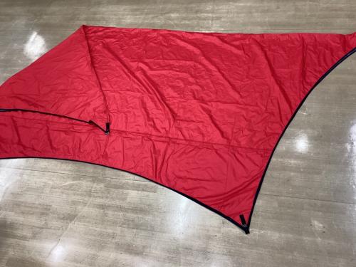 The Arth (ザァ～ッス) ヘキサタープ 初期モデル URBAN FOREST 幕男 あか 約500×530cm 程度A