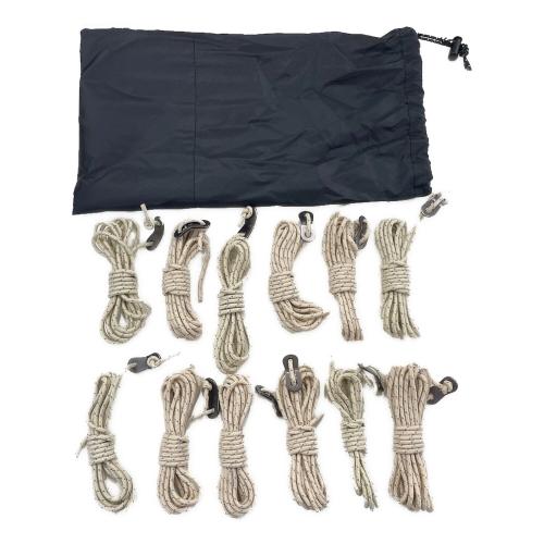 ZANE ARTS (ゼインアーツ) ツールームテント PS-544 ウータL TC 約570×485×270cm 4～5人用 未使用品 未使用品 スカートあり ハンマーなし/説明書なし TC素材