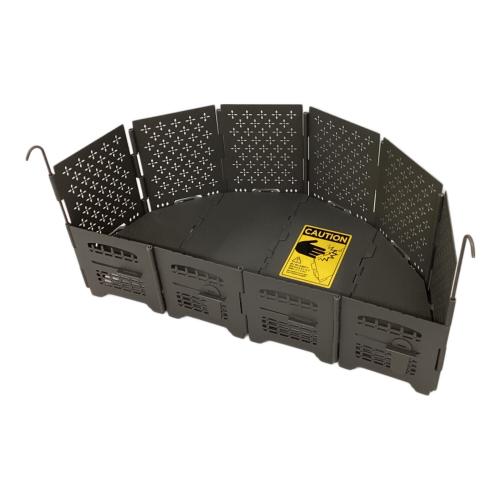 サンゾー工務店 (サンゾーコウムテン) 焚火台 RODAN BANNA スタンダード+半月セット