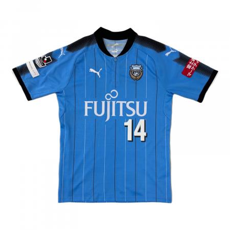 PUMA 川崎フロンターレ 2017 リミテッド中村憲剛14 M 黒 PUMA 川崎フロンターレ 2017 ユニフォーム ホーム 半袖