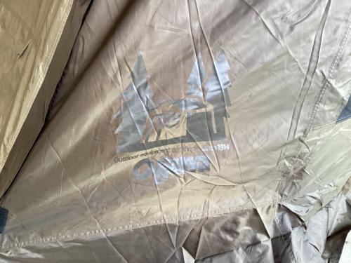 OGAWA (オガワ) ツールームテント 2760 ティエララルゴ 約620×310×210(h)cm 3～5人用 程度B 程度B スカートあり ハンマーあり/説明書あり