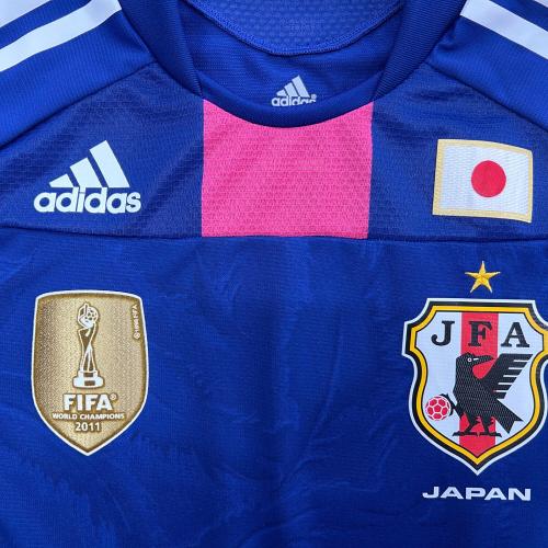 日本代表 (ニホンダイヒョウ) サッカーユニフォーム レディース SIZE L ブルー なでしこジャパン日本代表w杯優勝記念ユニフォーム CV880 未使用品