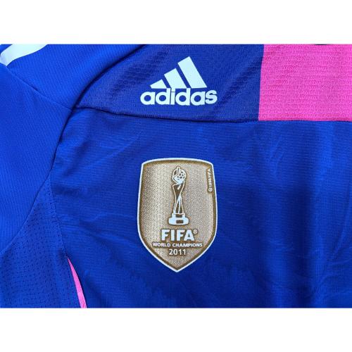 日本代表 (ニホンダイヒョウ) サッカーユニフォーム レディース SIZE L ブルー なでしこジャパン日本代表w杯優勝記念ユニフォーム CV880 未使用品