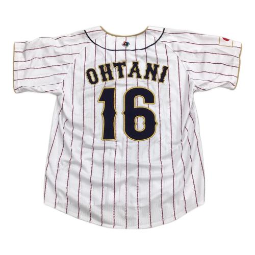 日本代表(侍ジャパン) (ニホンダイヒョウ(サムライジャパン)) 【16】大谷翔平 応援グッズ 12JCAU9028 2023WBC レプリカ ホーム SIZE M ホワイト