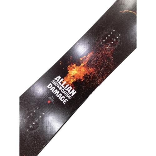 ALLIAN (アライアン) DAMAGE スノーボード 153cm