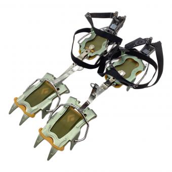 BLACK DIAMOND (ブラックダイヤモンド) 10本爪アイゼン ワンタッチ付 シルバー×オレンジ Neve