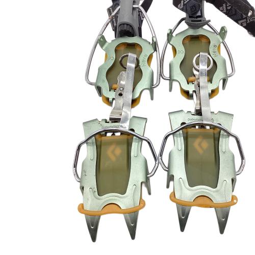 BLACK DIAMOND (ブラックダイヤモンド) 10本爪アイゼン ワンタッチ付 シルバー×オレンジ Neve