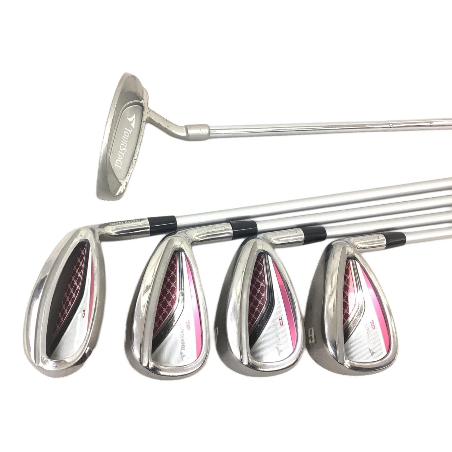 ツアーステージ VIQ CL レディースゴルフセット バッグ付き L 10本 右 ツアーステージ ViQ CL レディース L ゴルフクラブセット 豪華10本 右