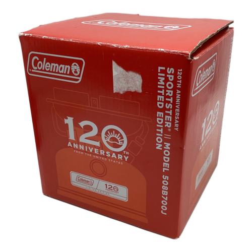 Coleman (コールマン) 120th アニバーサリー スポーツスターII ガソリンシングルバーナー 508B700J レッド