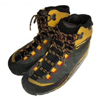 LA SPORTIVA (ラ スポルティバ) トランゴテックレザーGTX ハイカット(ハードソール) トレッキングシューズ EAN13 SIZE 27cm ブラック×イエロー