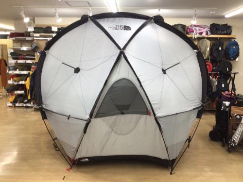 THE NORTH FACE (ザ ノース フェイス) ドームテント 2019春夏コレクション限定品 HYKE NV2180HY ジオドーム4 230×218ｘ210cm 2～4人用 程度B 程度B スカートなし ハンマーなし/説明書なし