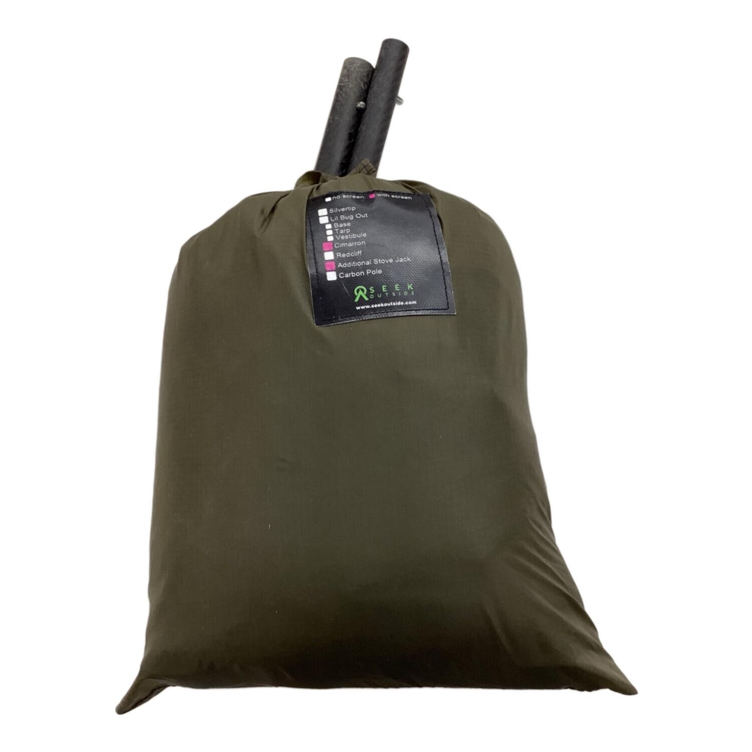 Seek Outside モノポールテント カーボンポール付※キャップ