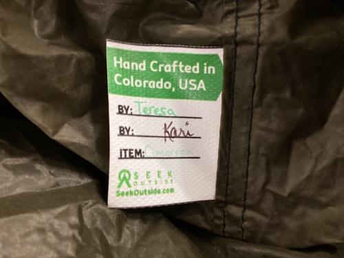 Seek Outside モノポールテント カーボンポール付※キャップ・ポール一節欠品 煙突穴オプション ヨゴレ有 シマロン 約293×288×183cm 1～2人用 程度B 程度B スカートなし ハンマーなし/説明書なし