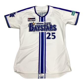 横浜DeNAベイスターズ (ヨコハマディーエヌエーベイスターズ) 筒香嘉智【25】 応援グッズ 2024年ホーム SIZE PRO CUT ホワイト