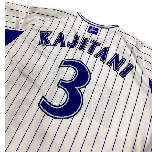横浜DeNAベイスターズ (ヨコハマディーエヌエーベイスターズ) 梶谷隆幸【3】 応援グッズ 2015年ホーム SIZE Z ホワイト