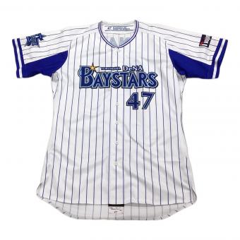 横浜DeNAベイスターズ (ヨコハマディーエヌエーベイスターズ) 砂田毅樹【47】 応援グッズ 2018年ホーム ホワイト